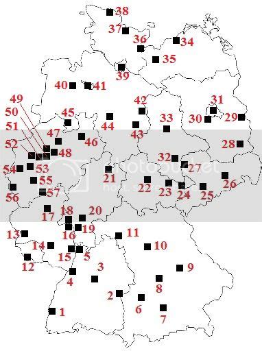 sporcle cities germany bundesland.